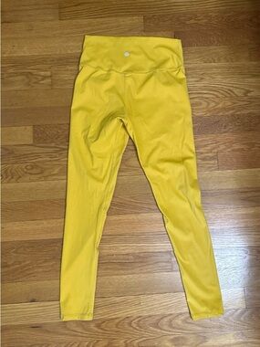lululemon athletica Bright Yellow Leggings
